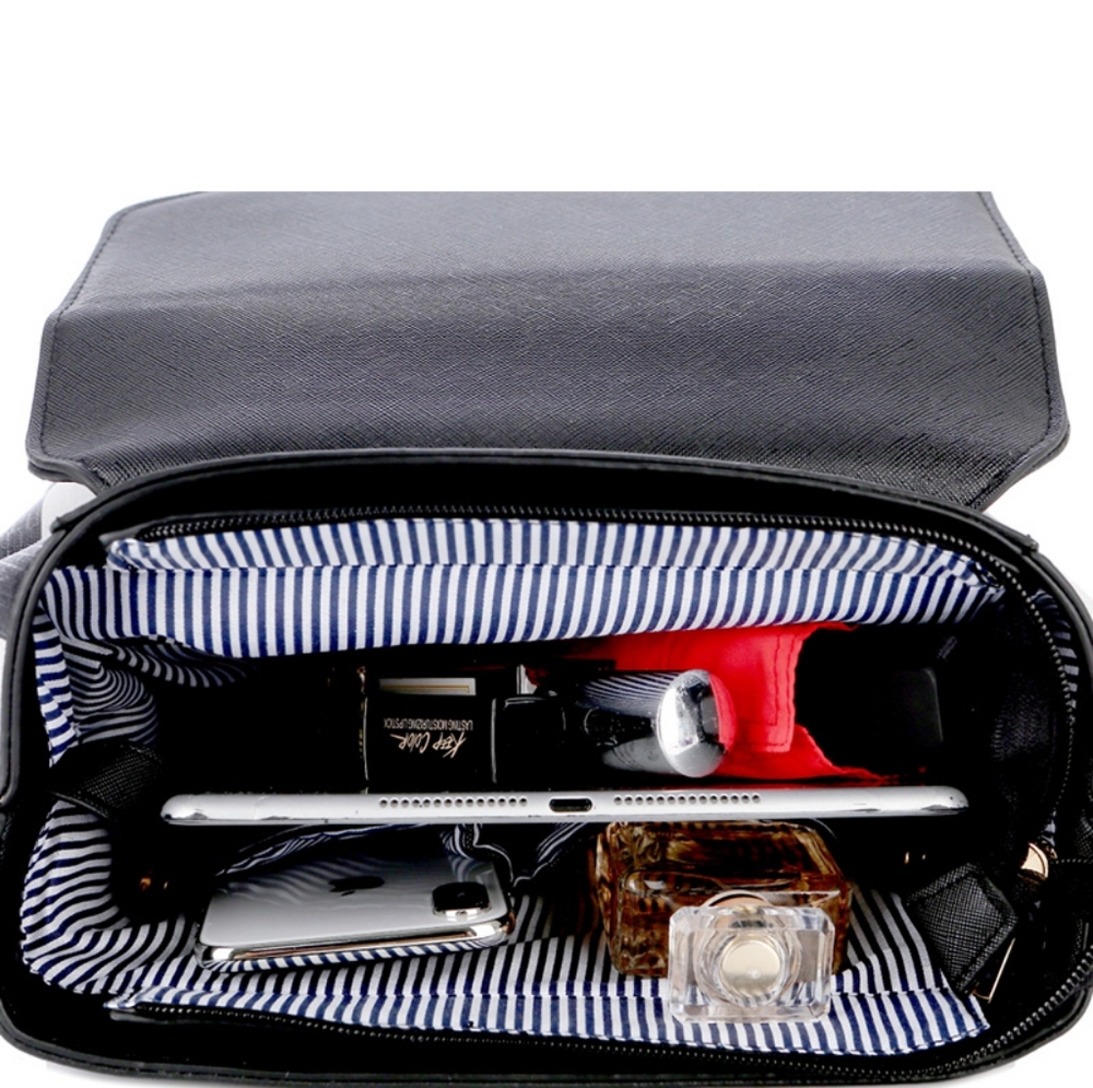 Multi Colored Checker Backpack - image 3